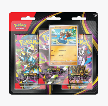Pitch Black 3-Pack Blister