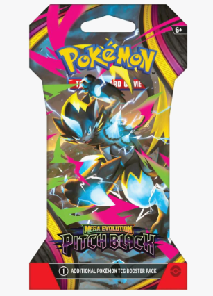 PITCH BLACK SLEEVED BOOSTER PACK